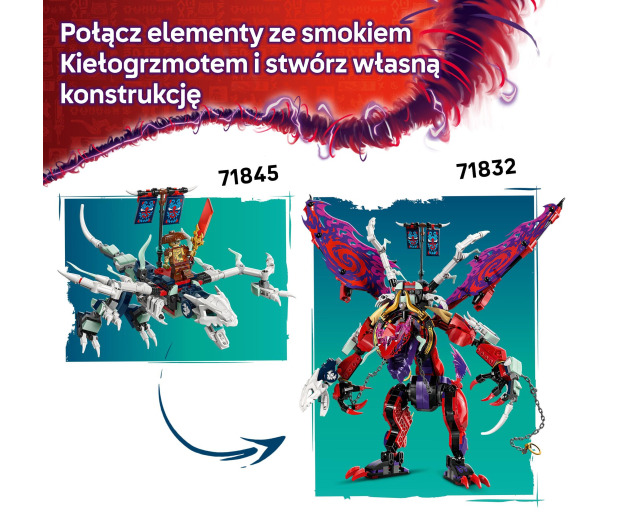 LEGO Ninjago 71845 Odrzutowy mech Lloyda - 1331656 - zdjęcie 6